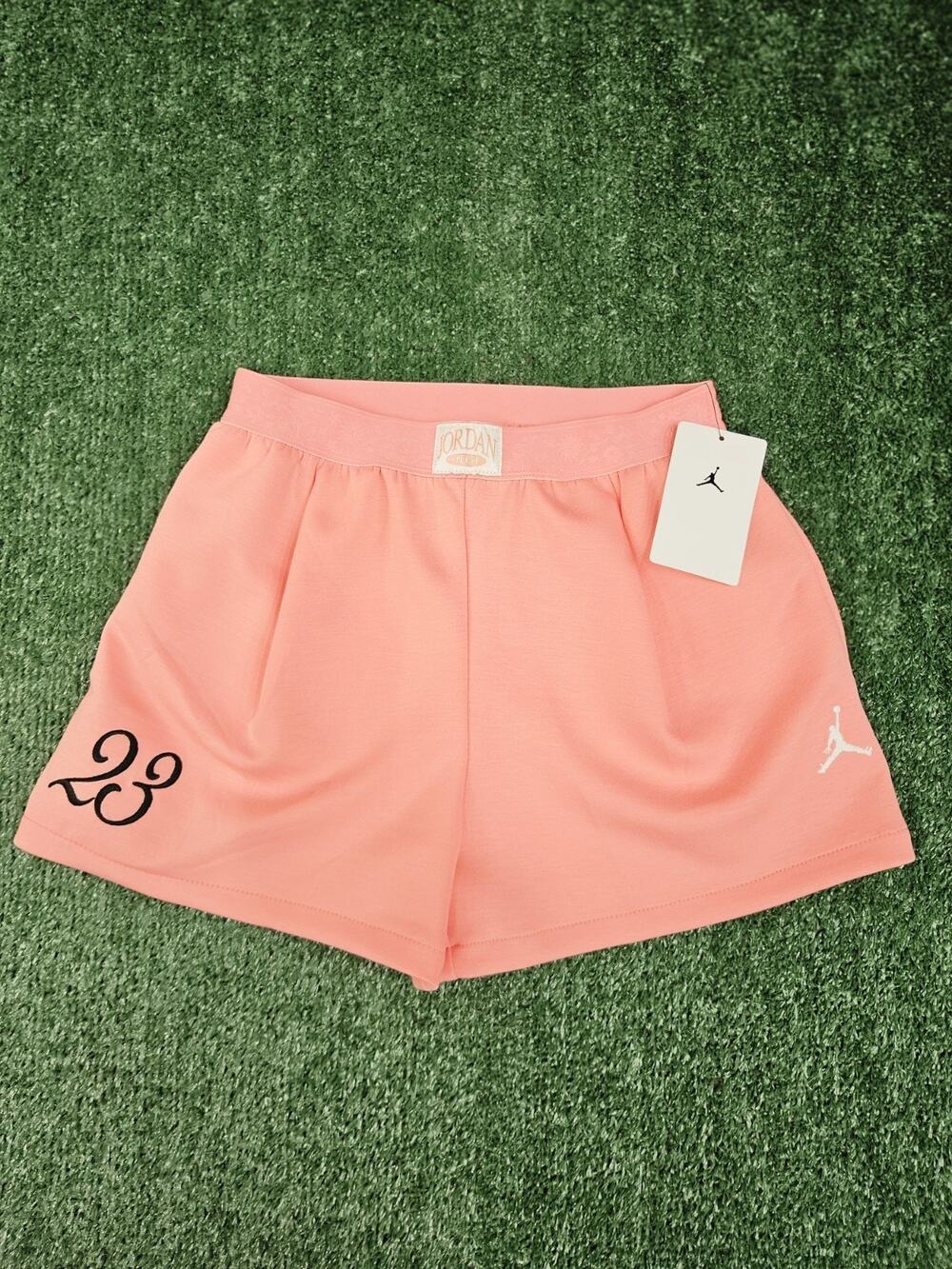 Jordan Big Kids Flower of Friendship Shorts Size M Pink Gaze NWT